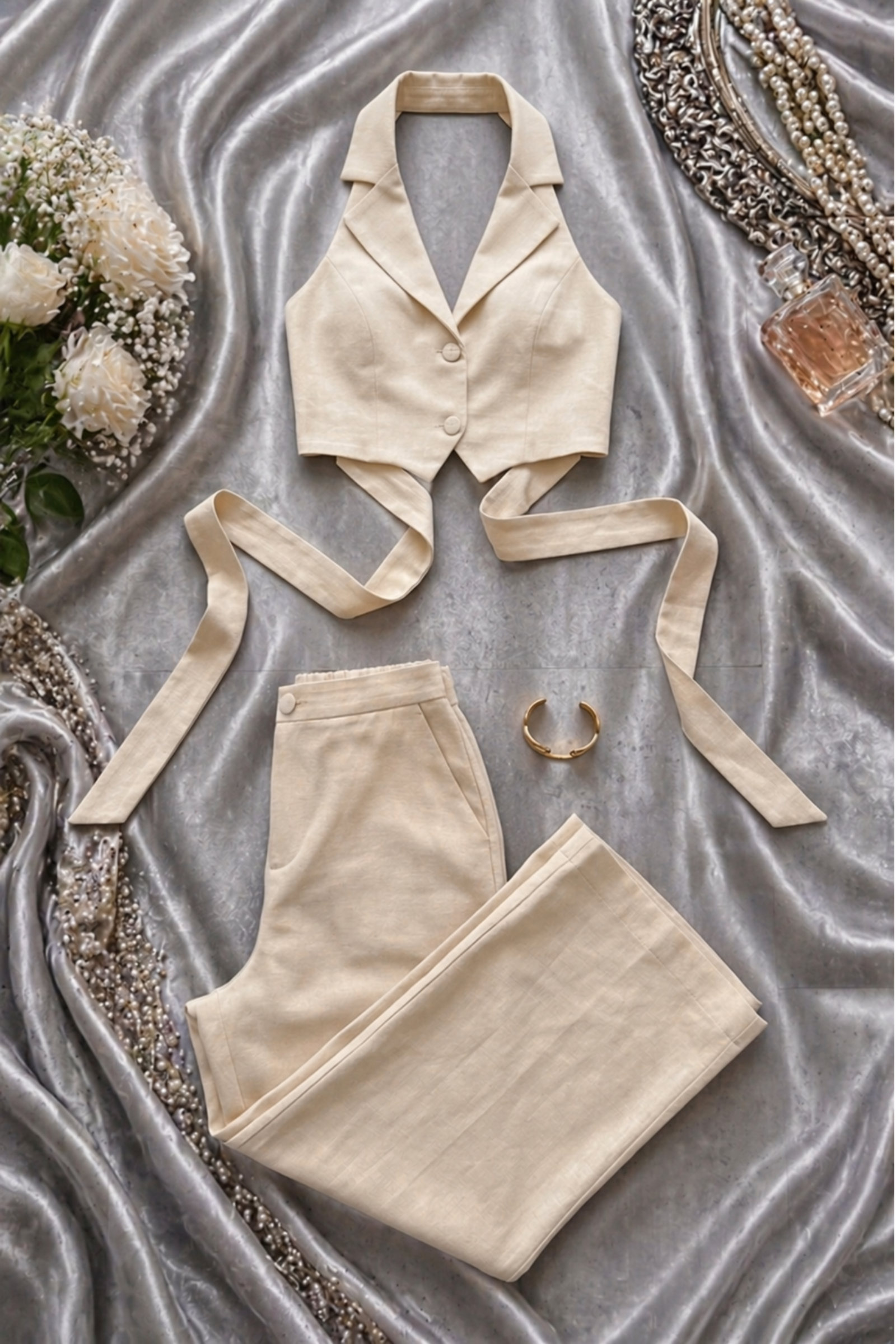 Rouge Bordeaux Luxe Coord-Set