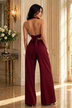 Rouge Bordeaux Luxe Coord-Set