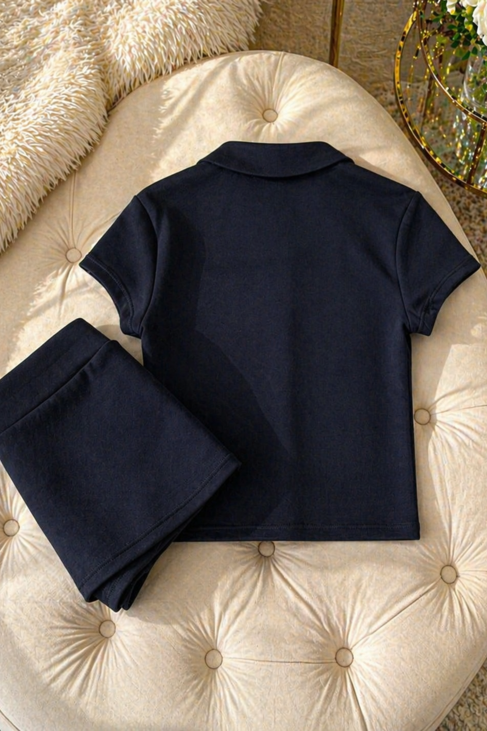 Active Novae Chic Polo Shirt and Skort Coord-Set
