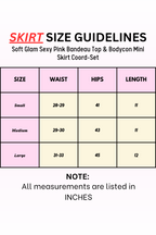 Soft Glam Sexy Pink Bandeau Top & Bodycon Mini Skirt Coord-Set
