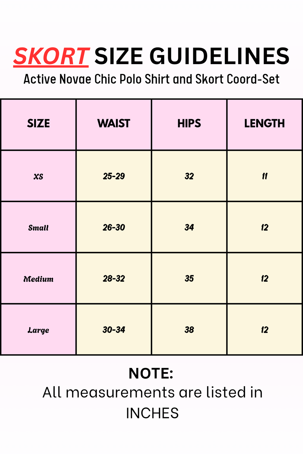 Active Novae Chic Polo Shirt and Skort Coord-Set