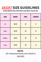 Active Novae Chic Polo Shirt and Skort Coord-Set